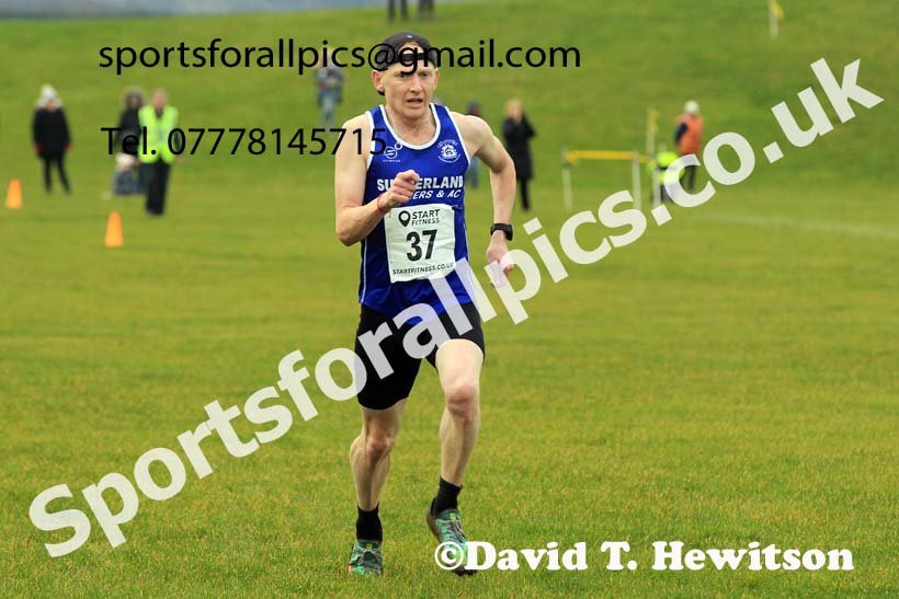 Mens 35 to 64 2023 NEMAA Cross Country, Croft Circuit, North Yorkshire. Photo: David T. Hewitson/Sports for All Pics